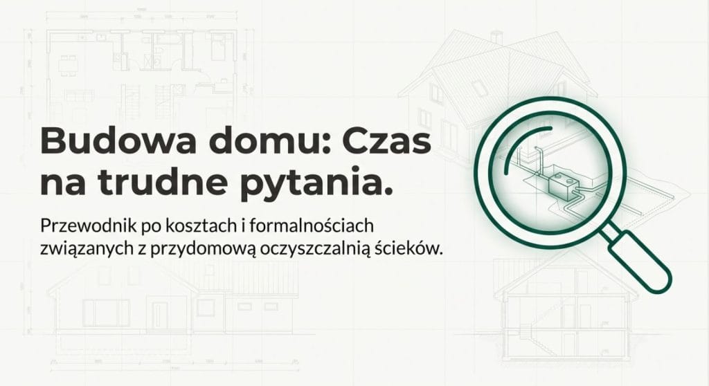 Ile kosztuje przydomowa oczyszczalnia i jakich formalności wymaga